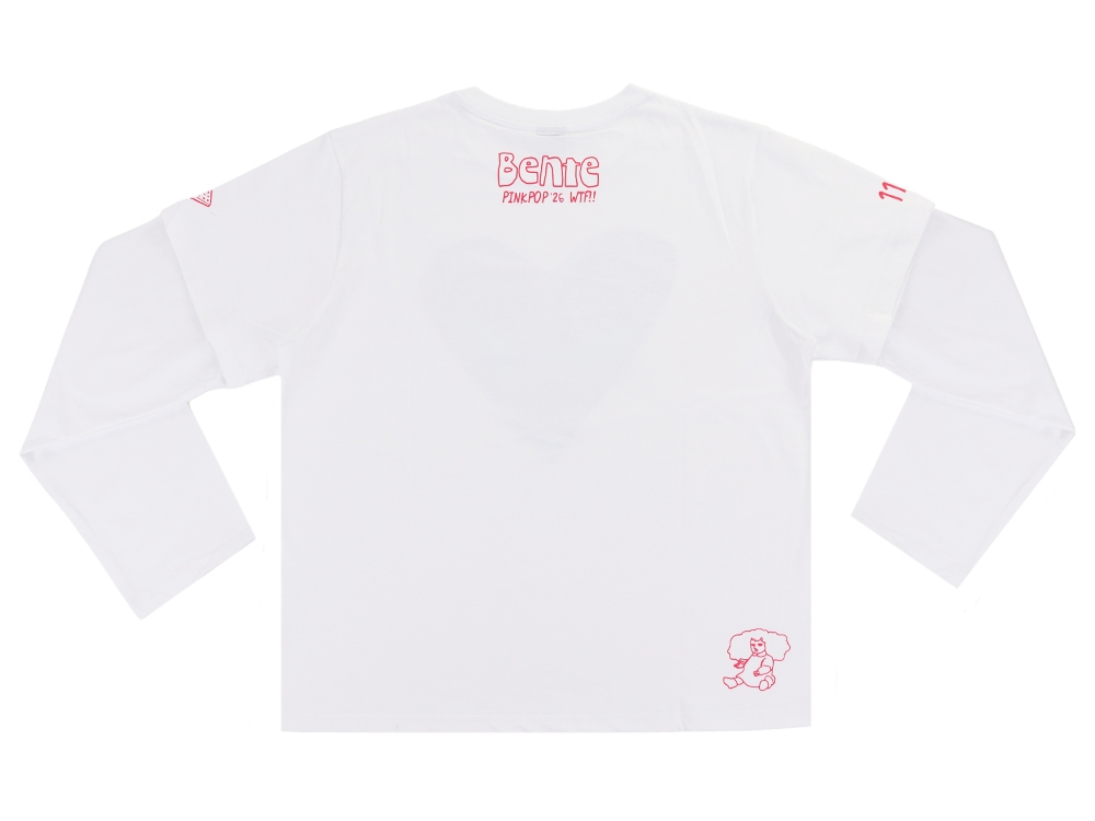 Pinkpop Longsleeve White
