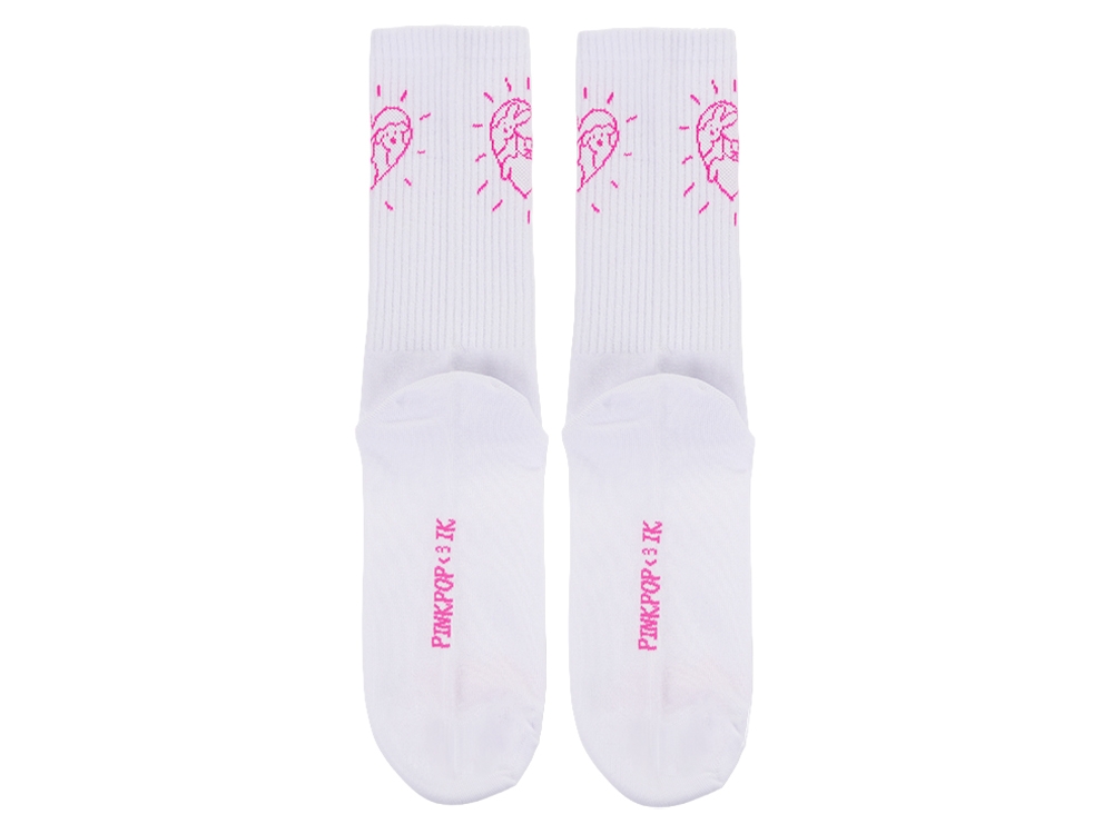 Pinkpop Crew socks PINKPOP <3 IK